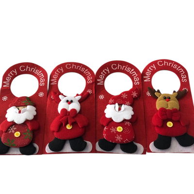 Adorno navideño de pañolenci 24cm x1 unidad