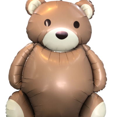 Globo oso marroncito 66x46cm aprox.