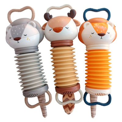 Acordeón animalitos a pilas, juguete sensorial 