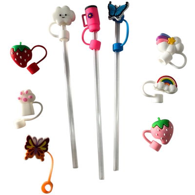 Tapón para sorbetes surtido suelto x1 unidad