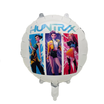 Globo redondo GUERRERAS KPOP BLANCO 45cm