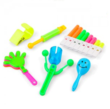Set de juguetes ruidosos x6 unidades