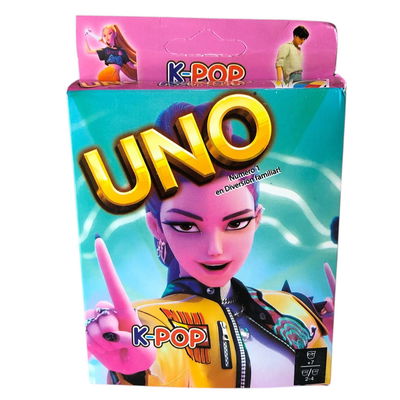 Carta UNO GUERRERAS KPOP
