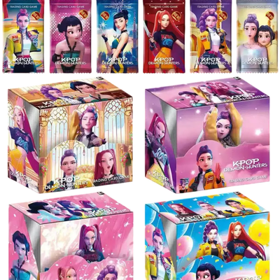 Cartas GUERRERAS KPOP en SOBRE chico 8 cartas