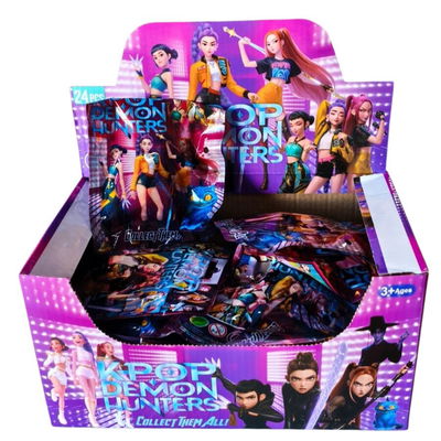 Sobre sorpresa muñeco GUERRERAS KPOP + 3 cartas x1 unidad