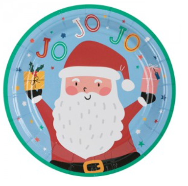Plato redondo jo jo jo x6 unidades
