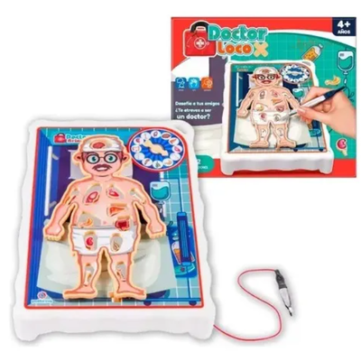 Juego de mesa DOCTOR LOCO 30x26cm a pilas