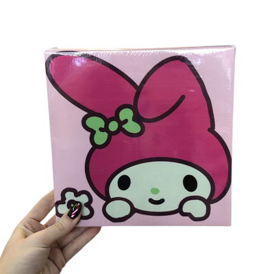 Kit pintura MY MELODY con POMPONES 3D 20x20cm