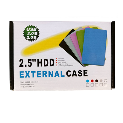 Funda protector para disco externo CARRY DISK en caja (MELECH-276)