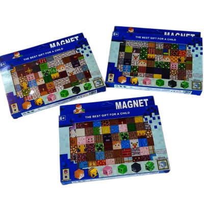 Bloques minecraft imantados x60 piezas aprox.