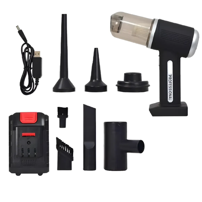 Sopladora aspiradora portátil OGAAN con batería extraíble y recargable 120w (OG-A3)