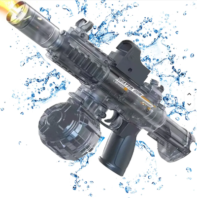 Pistola automática de agua recargable con luz y sonido 25 cm. (737)