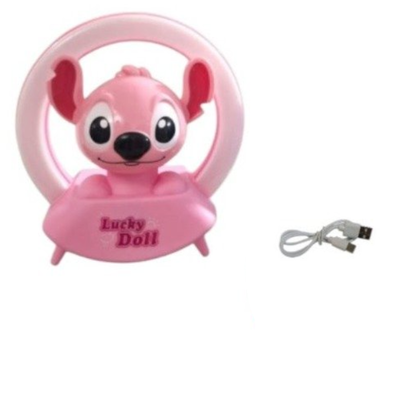 Lámpara RGB ÁNGEL cabezón recargable en caja