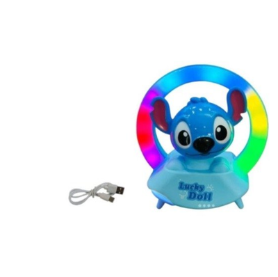 Lámpara RGB STITCH cabezón recargable en caja