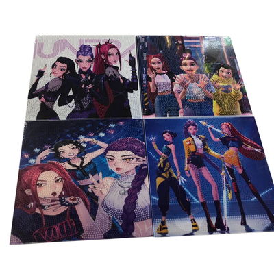 Kit diamante GRANDE 30x30cm x1 unidad GUERRERAS KPOP