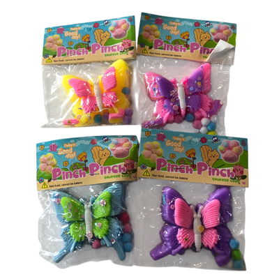 Squishy mariposa en blister