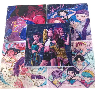 Kit diamante CHICO 20x20cm x1 unidad GUERRERAS KPOP