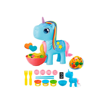 Juego masas multicolor UNICORNIO incluye 3 colores