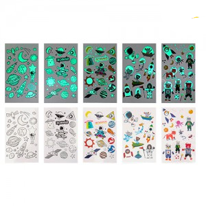 Tatuajes temporales ESPACIO x5 unidades