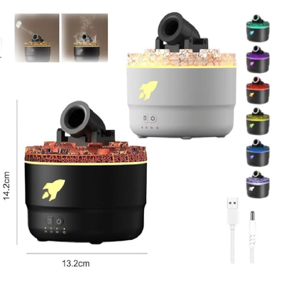 Humidificador RGB CAÑÓN GRANDE lanza aureola (HMF-91094)