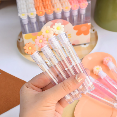 Burbujero margarita pastel x1 unidad