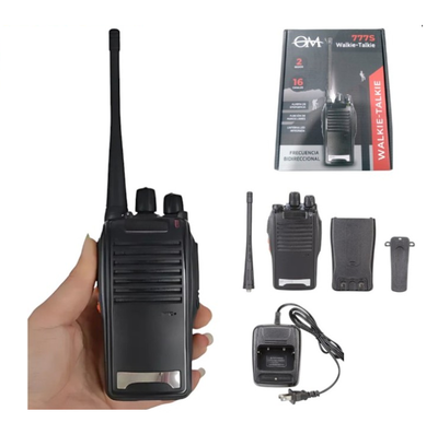 Walkie Talkie PROFESIONAL x2 unidades con 16 canales en caja (777S)