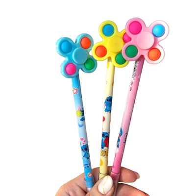 Lapicera con spinner STITCH x1 unidad