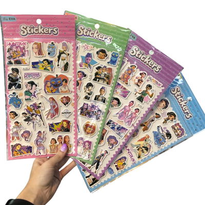 Stickers 3D guerreras kpop