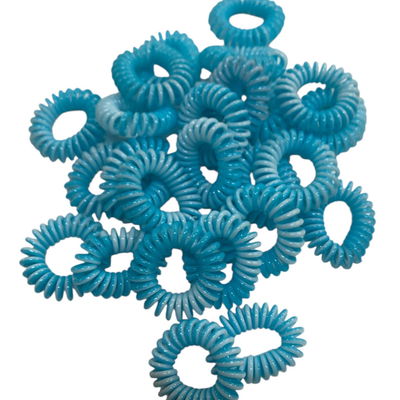 Colita resorte para el pelo ARGENTINA x10 unidades