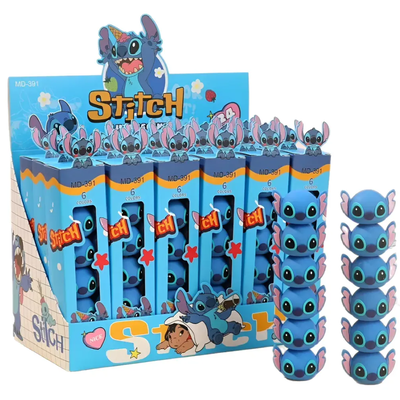 Resaltadores STITCH x6 colores
