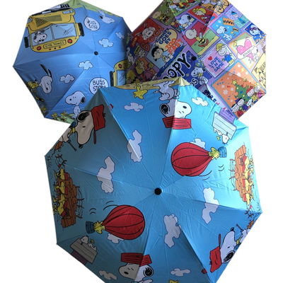 Paraguas MINI de personaje SNOOPY con funda