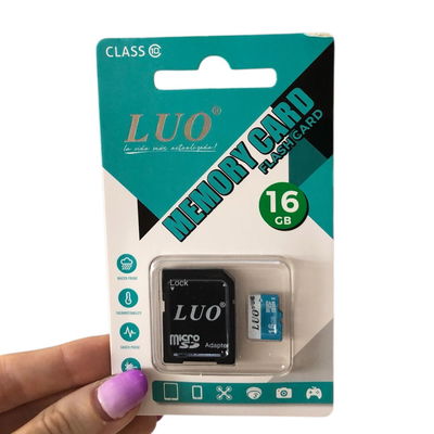 Memoria LUO Micro SD 16GB CLASE 10