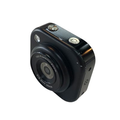 Mini cámara NEGRA fotográfica infantil recargable LUO 750mah con correa (LU-SY27)