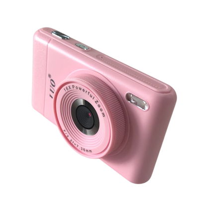 Cámara fotográfica infantil ROSA recargable LUO 800mah (LU-SY28)