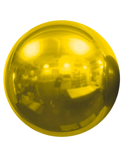 Globo esfera dorada 50" x1 unidad