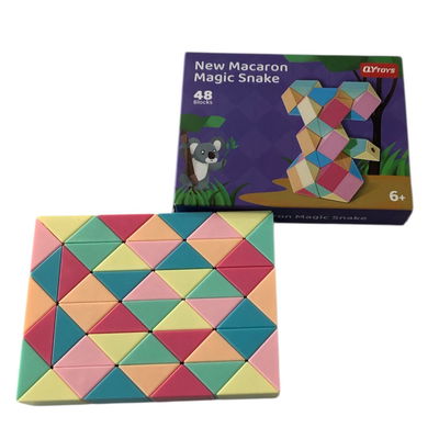 Cubo rubik snake 48 piezas