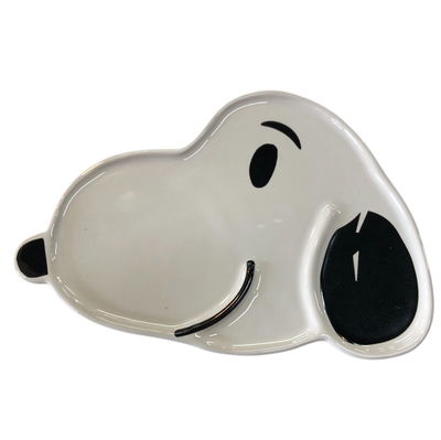 Plato 3D cerámica SNOOPY