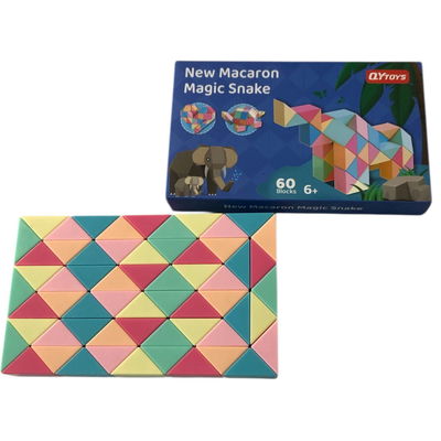 Cubo rubik snake 60 piezas