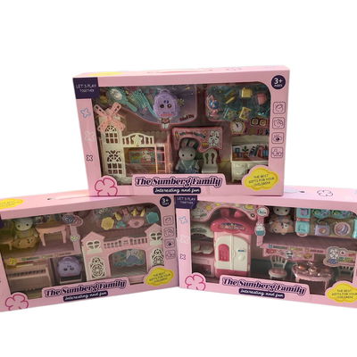 Set de conejita ternurita con accesorios GRANDE