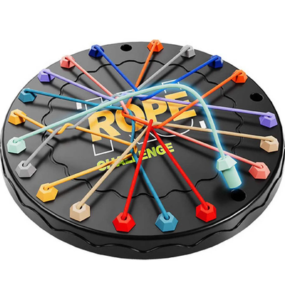 Juego de rompecabezas desenredar la cuerda