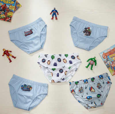 Calzoncillo SLIP avengers talle 2 (110/116) x5 unidades (DAV7481)
