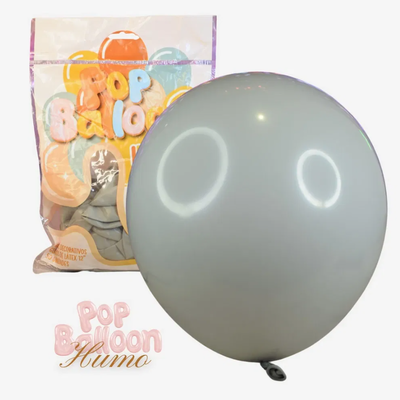 Globo humo 12" x5 unidades