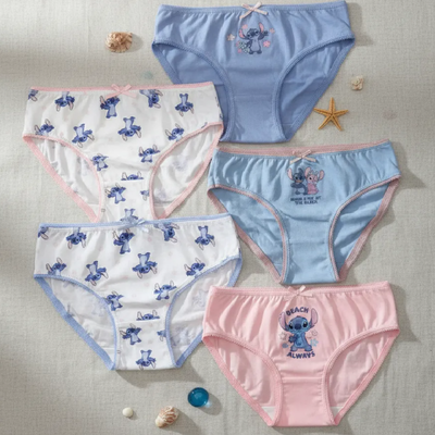 Bombacha STITCH talle 1 (86/98) x5 unidades (DLS7375)