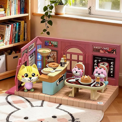 Set de gatito ternurita COCINA con accesorios