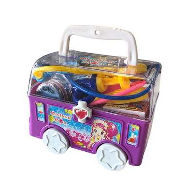 Set de doctor en auto lila