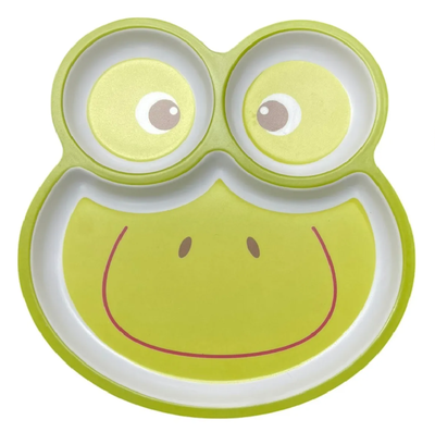 Plato con separadores SAPO VERDE de melamina