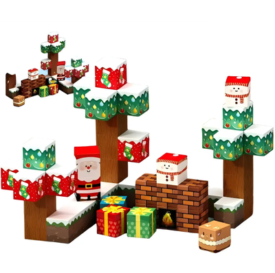 Bloques imantados NAVIDAD x50 piezas