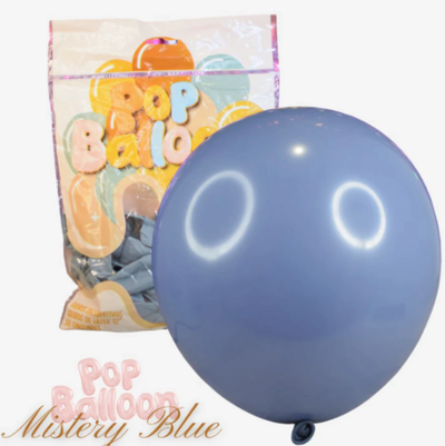 Globo mistery blue INTENSE 12" x5 unidades