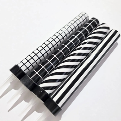 Bengala sticker blanco y negro x1 unidad