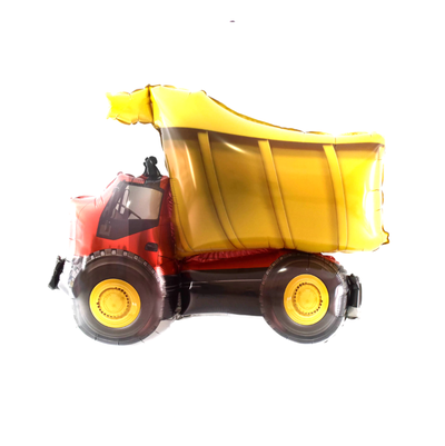 Globo camión construcción volcador chico 30cm aprox.
